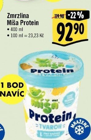 Zmrzlina proteinová v kelímku Míša