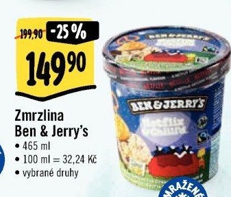 Zmrzlina v kelímku Ben&amp