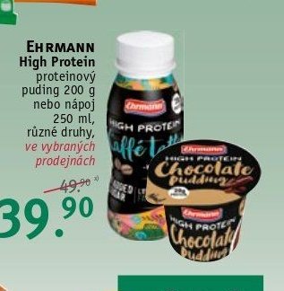 EHRMANN High Protein puding nebo nápoj
