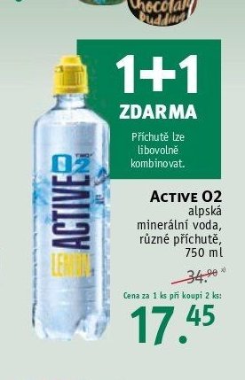 ACTIVE O2 alpská minerální voda