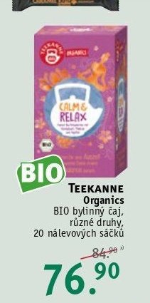 TEEKANNE Organics BIO bylinný čaj