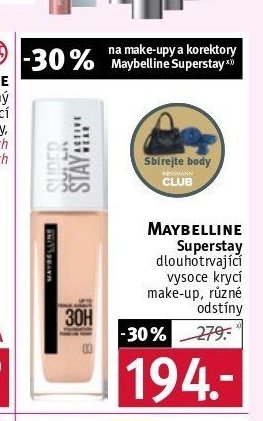 Maybelline Superstay make-up