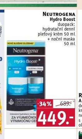Neutrogena Hydro Boost duopack
