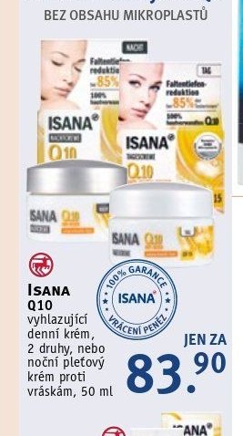 ISANA Q10 vyhlazující denní krém