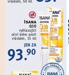 ISANA Q10 vyhlazující oční krém