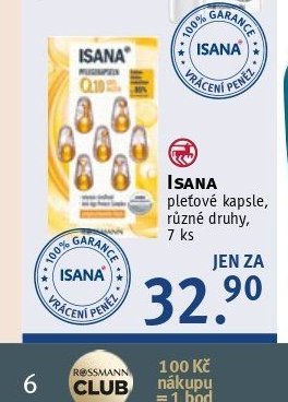 ISANA pleťové kapsle