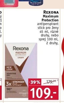 Rexona Maximum Protection antiperspirant