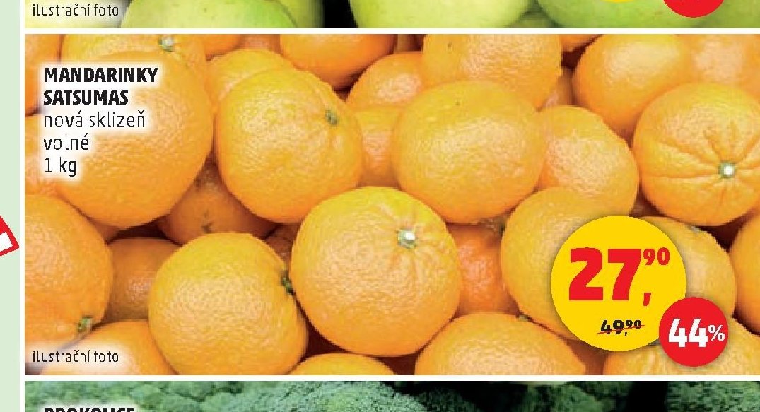 MANDARINKY SATSUMAS