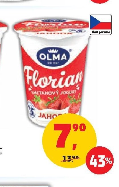 JOGURT FLORIAN JAHODA