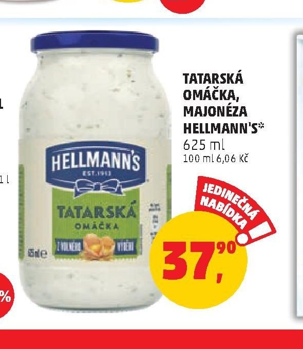 TATARSKÁ OMÁČKA HELLMANN'S