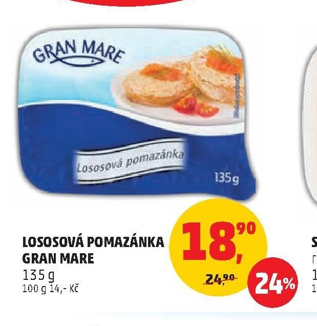 LOSOSOVÁ POMAZÁNKA GRAN MARE