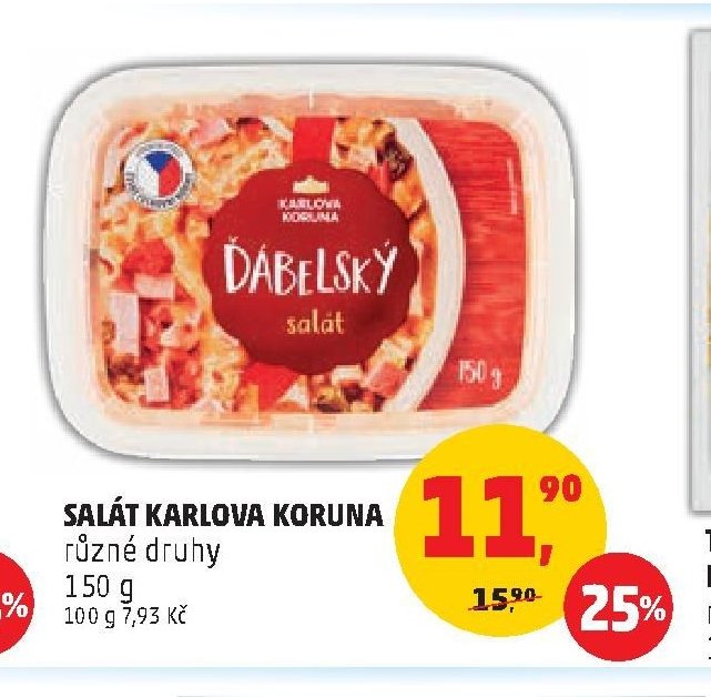 SALÁT KARLOVA KORUNA různé druhy