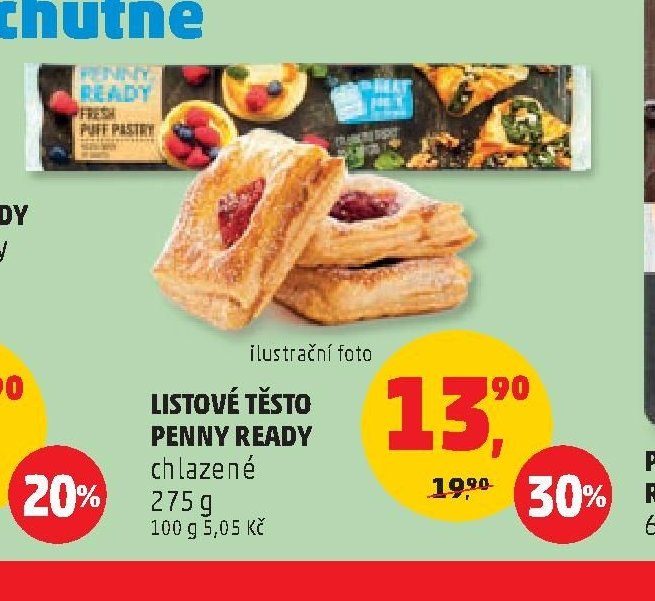 LISTOVÉ TĚSTO PENNY READY chlazené