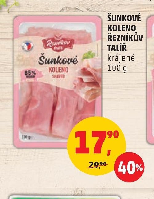 Šunkové koleno Řezníkův talíř