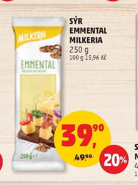 Sýr Emmental Milkeria