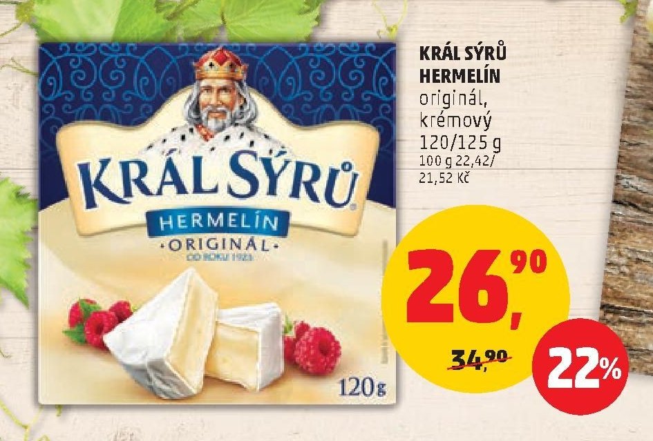 KRÁL SÝRŮ HERMELÍN
