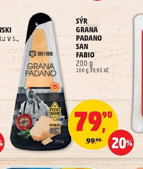 SÝR GRANA PADANO SAN FABIO