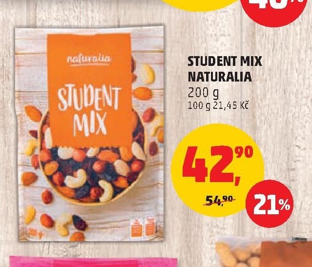 STUDENT MIX NATURALIA