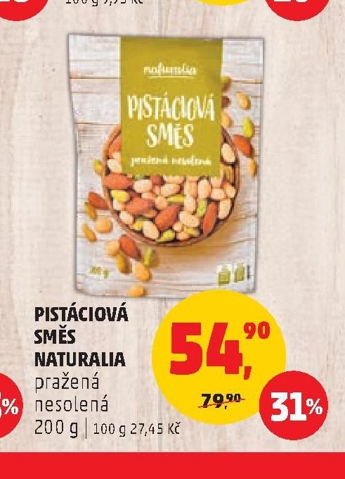 PISTÁCIOVÁ SMĚS NATURALIA