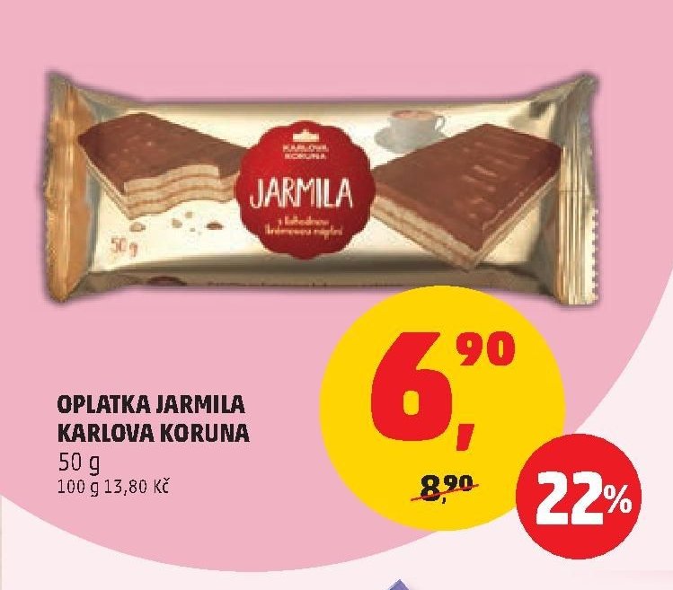 OPLATKA JARMILA KARLOVA KORUNA 50 g