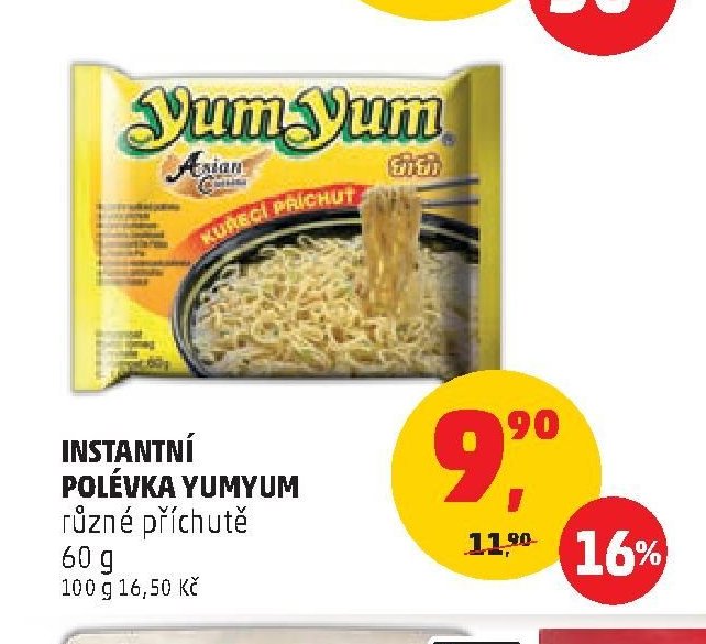 INSTANTNÍ POLÉVKA YUMYUM