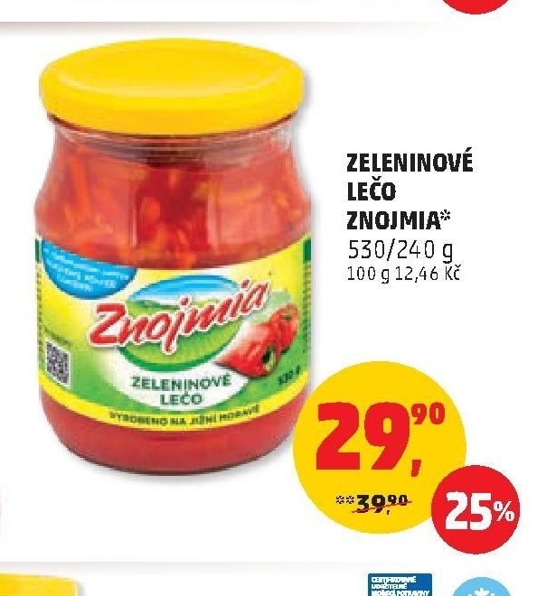 ZELENINOVÉ LEČO ZNOJMIA