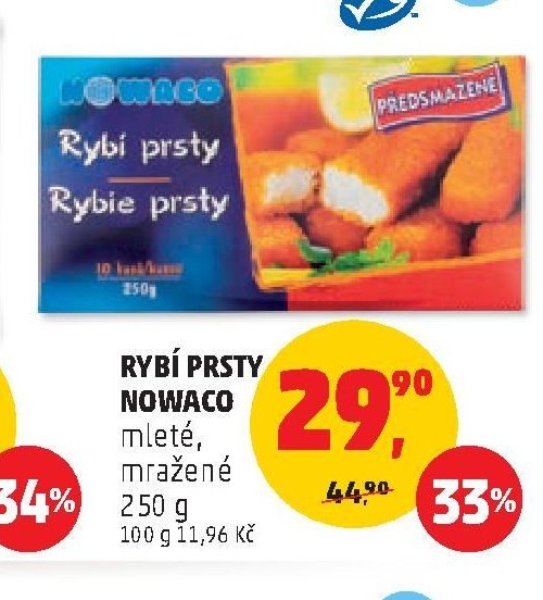 RYBÍ PRSTY NOWACO