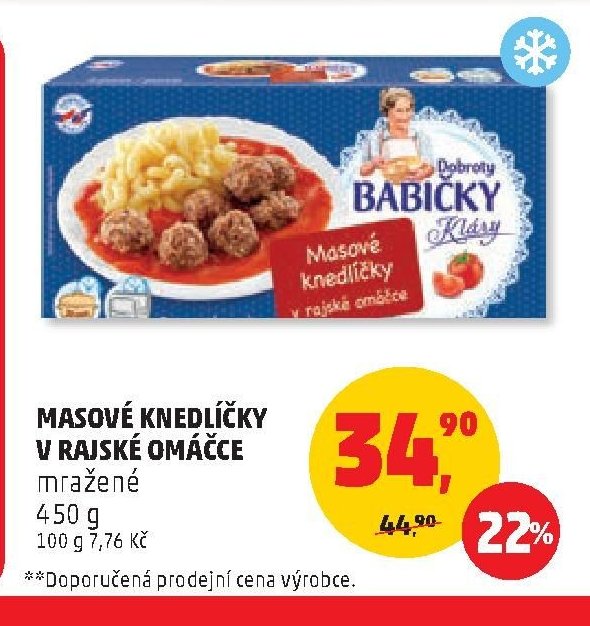 MASOVÉ KNEDLÍČKY V RAJSKÉ OMÁČCE