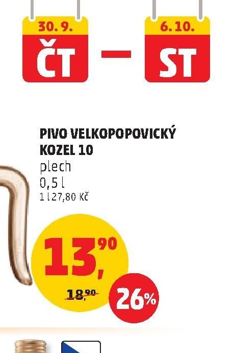 PIVO VELKOPOPOVICKÝ KOZEL 10