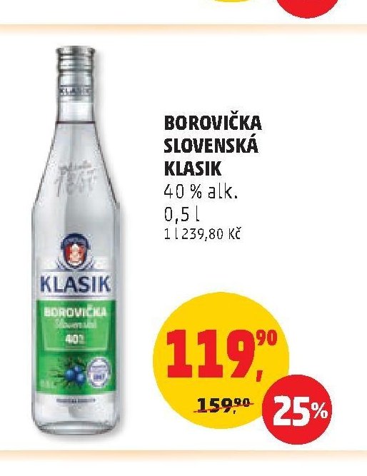 BOROVIČKA SLOVENSKÁ KLASIK