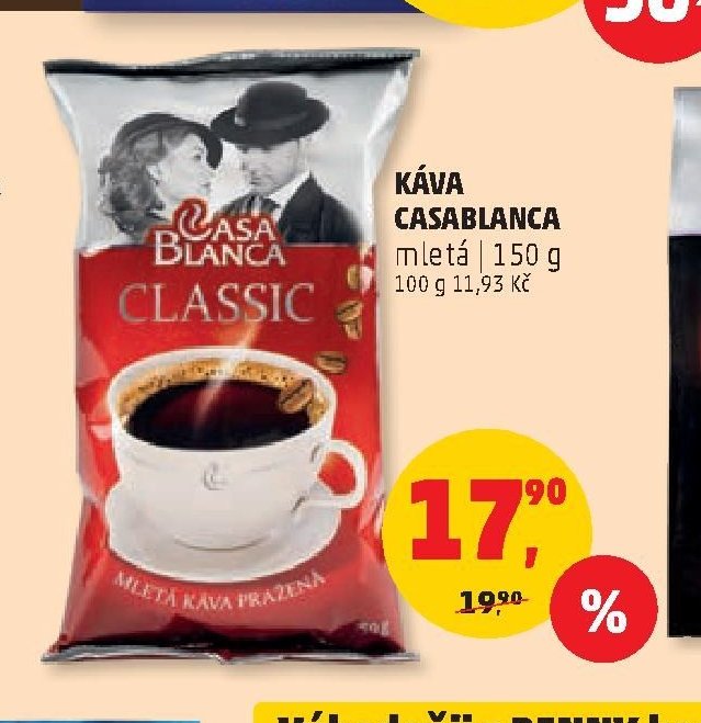 Káva Casablanca mletá 150 g