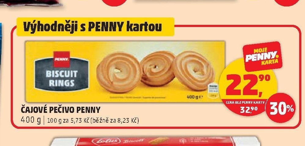 Čajové pečivo Penny 400 g