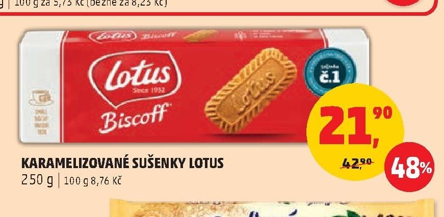 Karamelizované sušenky Lotus 250 g
