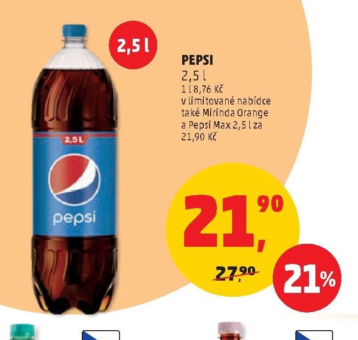 Pepsi 2,5 l