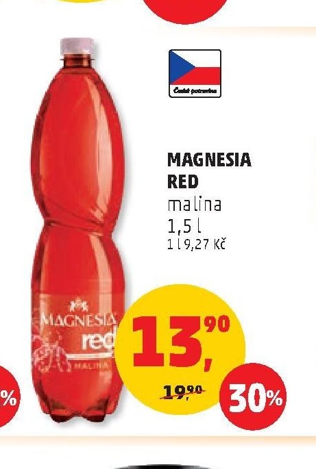 Magnesia Red malina 1,5 l