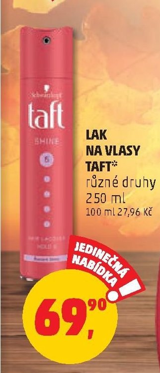 Lak na vlasy Taft