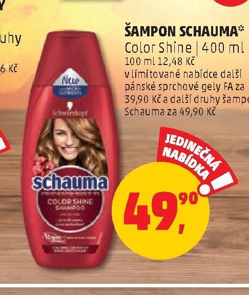 Šampon Schauma Color Shine