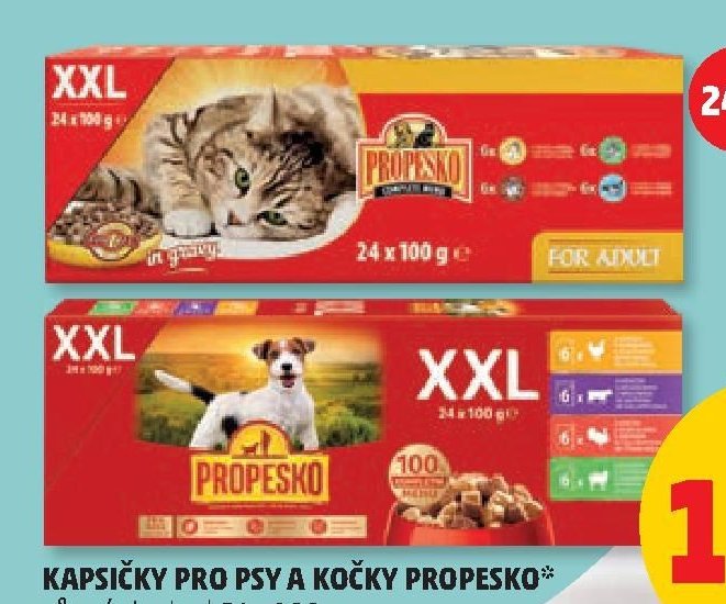 Kapsičky pro psy a kočky Propesko