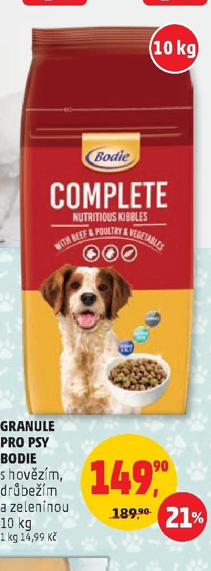Granule pro psy Bodie