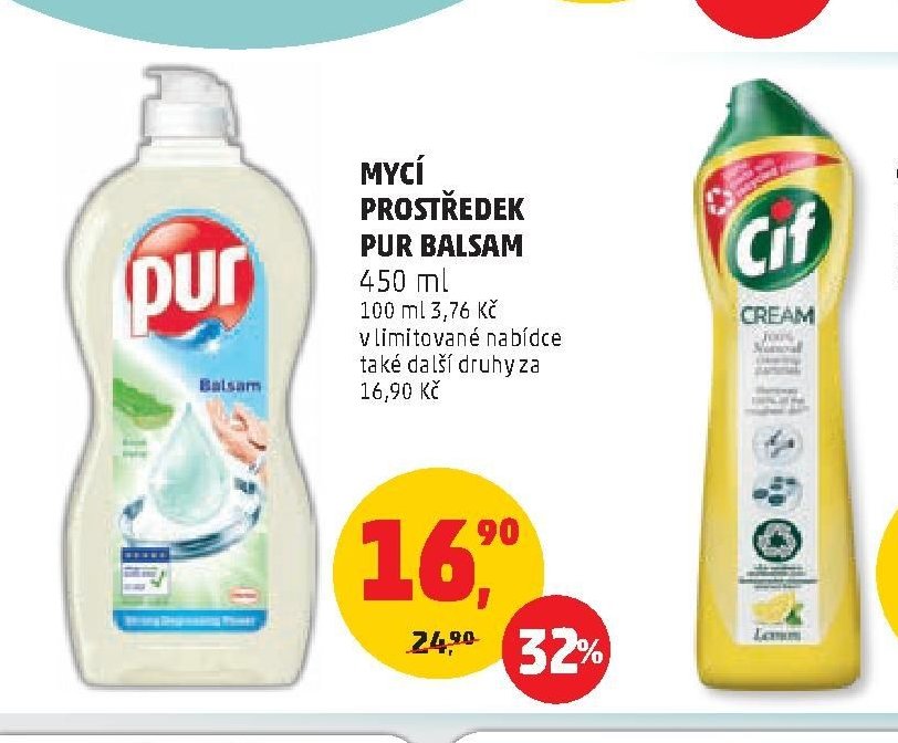 MYCÍ PROSTŘEDEK PUR BALSAM