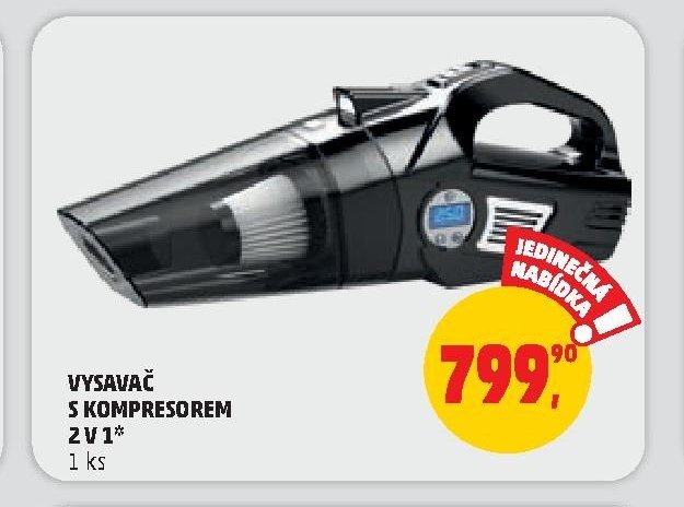Vysavač s kompresorem 2 v 1