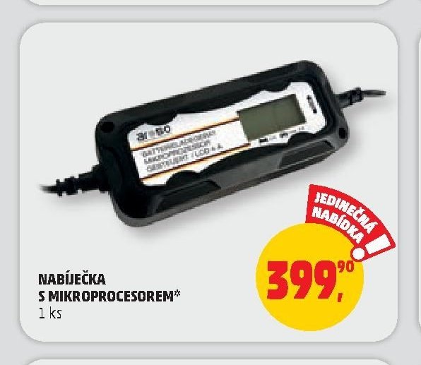 Nabíječka s mikroprocesorem