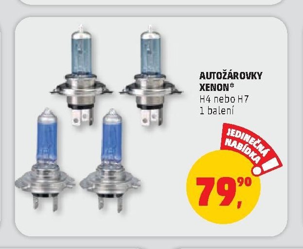 Autožárovky Xenon
