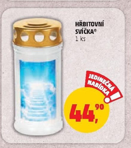 HŘBITOVNÍ SVÍČKA