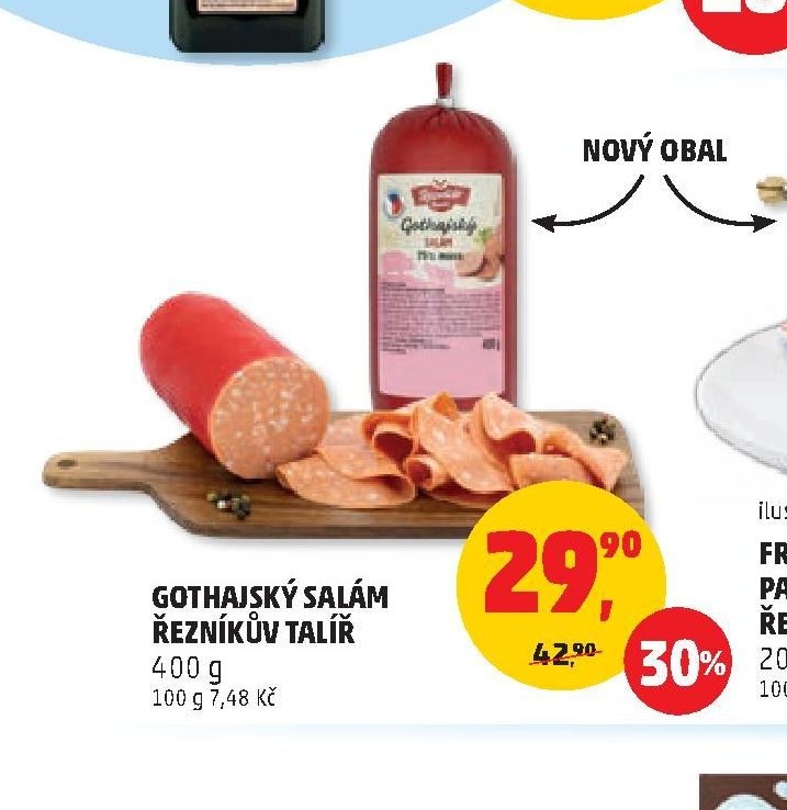 Gothajský salám Řezníkův talíř