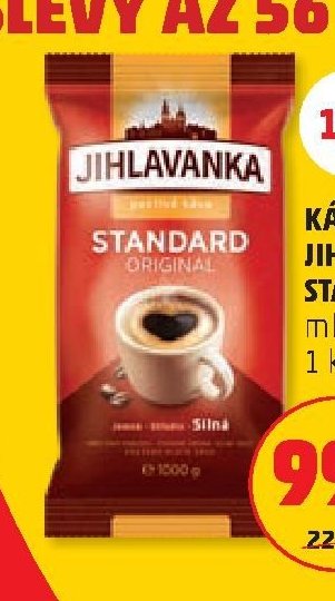KÁVA JIHLAVANKA STANDARD