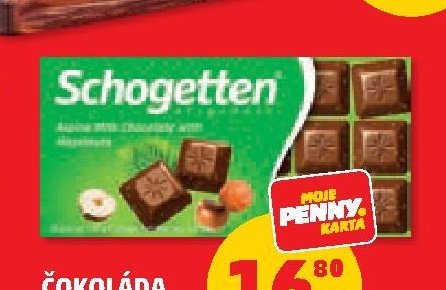 ČOKOLÁDA SCHOGETTEN