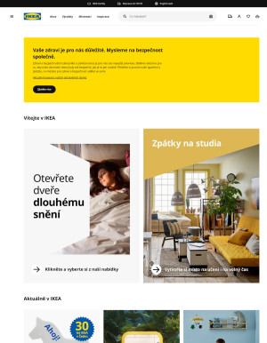 akční leták IKEA 29.9.2021-5.10.2021