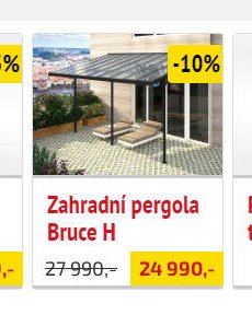 Zahradní pergola Bruce H - UNI HOBBY akcniletaky.com