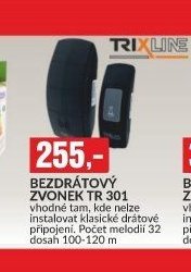 BEZDRÁTOVÝ ZVONEK TR 301